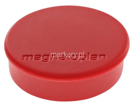 Magnesy Discofix Hobby 0.3 kg 25 mm 10szt czerwony MAGNETOPLAN