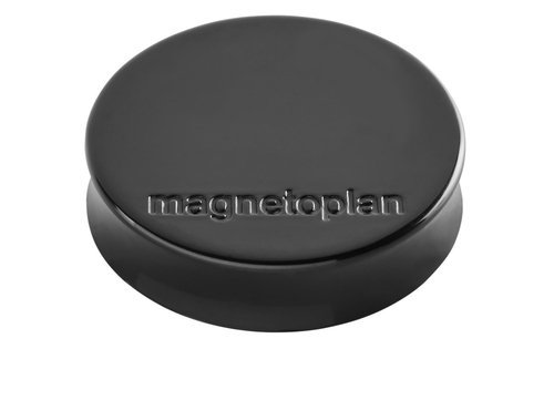 Magnesy Ergo Medium 10szt czarny MAGNETOPLAN