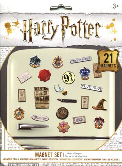 Magnesy Harry Potter 21 sztuk - produkt licencyjny Kemis - House of Gadgets