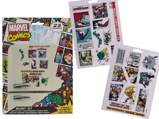 Magnesy Marvel Heroes 23 sztuki - produkt licencyjny Kemis - House of Gadgets