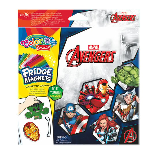 Magnesy Na Lodówkę Iron Man Colorino Kids Avengers 91468Ptr Colorino