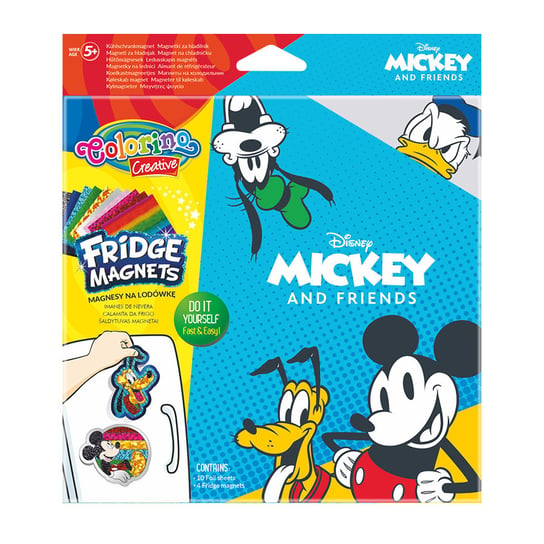 Magnesy Na Lodówkę Pluto Colorino Kids Mickey 89915Ptr Colorino
