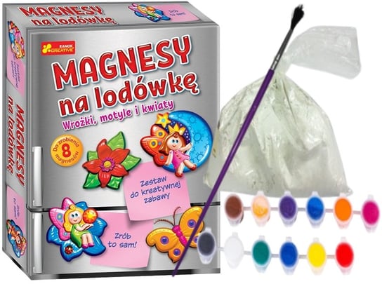 Magnesy Z Gipsu Na Lodówkę Zabawki Kreatywne Zestawy Plastyczne Dla Dzieci PakaNiemowlaka