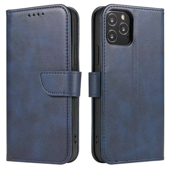 Magnet Case elegancki futerał etui pokrowiec z klapką i funkcją podstawki Samsung Galaxy A73 niebieski Samsung Electronics