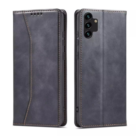 Magnet Fancy Case etui do Samsung Galaxy A13 5G pokrowiec portfel na karty kartę podstawka czarny 4kom.pl
