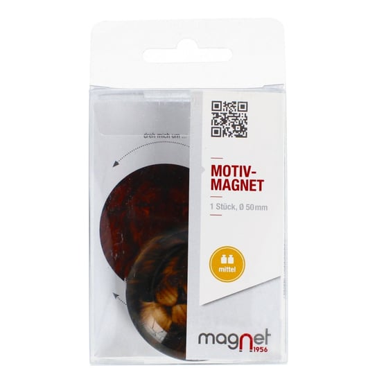 Magnet, Magnes szklany Lew Kopuła, 5 cm, 117-0-0029 Magnet