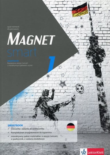 Magnet smart 1. Smartbook. Język niemiecki. Zeszyt ćwiczeń z interaktywnym apkietem ucznia. Poziom rozszerzony. Gimnazjum + DVD Opracowanie zbiorowe