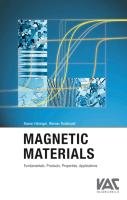 Magnetic Materials Hilzinger Rainer, Rodewald Werner