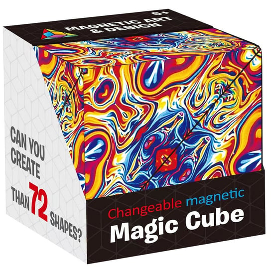 Magnetyczna Kostka Magic Cube Fidget Antystresowy Magiczna Kostka Sferazabawek