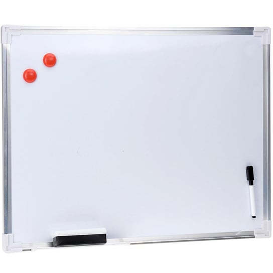 Magnetyczna tablica na notatki i akcesoria, biała, 60x45 cm EH Excellent Houseware