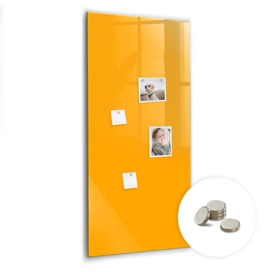 Magnetyczny Organizer na Ścianę 120x60 cm - Kolor złoto-żółty Coloray