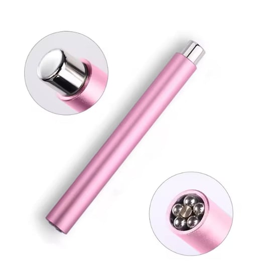 Magnetyzer 2w1 walec AlleLac różowy AlleLac