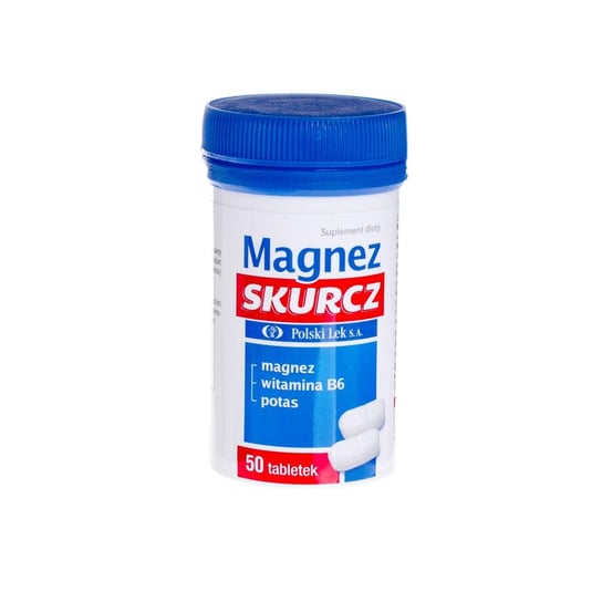 Magnez skurcz, suplement diety, 50 tabletek Polski Lek
