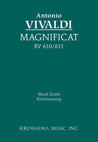 Magnificat, RV 610/611 Antonio Vivaldi
