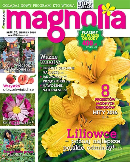 Magnolia 8/2016 Opracowanie zbiorowe