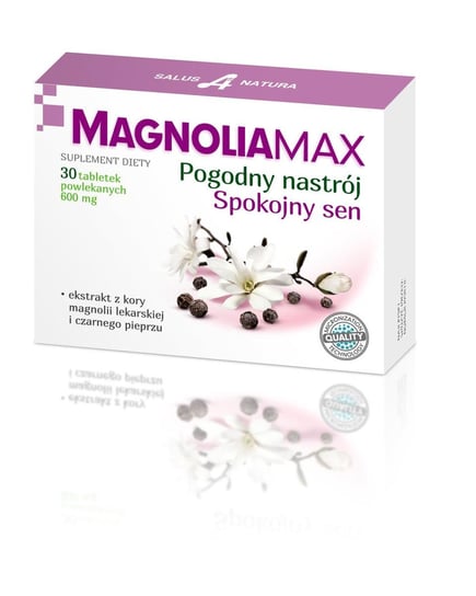Magnoliamax, suplement diety, 30 tabletek Salus
