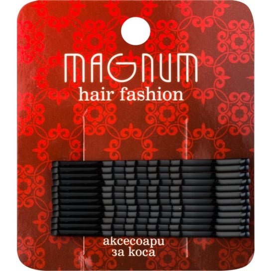 Magnum Hair Fashion spinki do włosów czarny 12 szt. Magnum