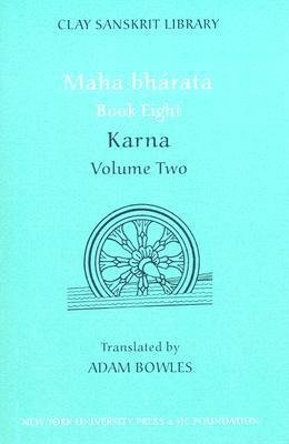 Mahabharata Book Eight (Volume 2) Bowles Adam