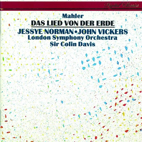 Mahler: Das Lied von der Erde Jessye Norman, Jon Vickers, London Symphony Orchestra, Sir Colin Davis