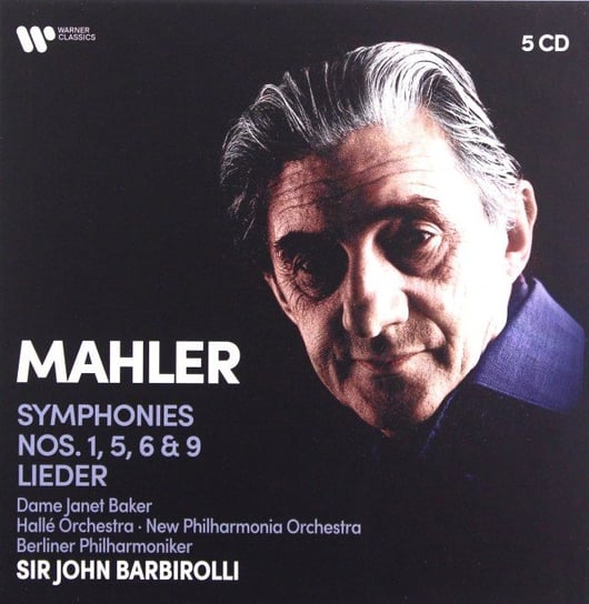 Mahler Symphonies Nos. 1. 5. 6. 9. Lieder Various Artists