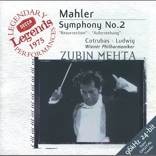Mahler: Symphony No.2 Ileana Cotrubas, Christa Ludwig, Wiener Staatsopernchor, Wiener Philharmoniker, Zubin Mehta