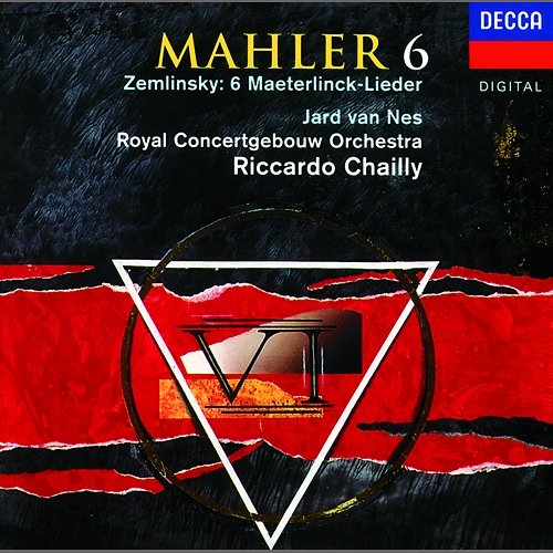 Mahler: Symphony No. 6 / Zemlinsky: Six Songs Jard van Nes, Royal Concertgebouw Orchestra, Riccardo Chailly