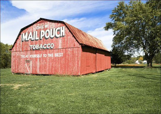 Mail Pouch Barn in Stark County, Ohio., Carol Highsmith - plakat 100x70 cm Galeria Plakatu