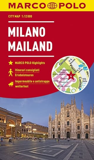 Mailand. Mapa 1:12 000 Opracowanie zbiorowe