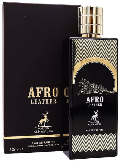 Maison Alhambra, Afro Leather, Woda perfumowana, 80ml Maison Alhambra