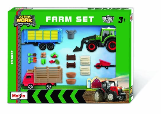 Maisto 12564 Traktor Z Mini Farmą 25648 Maisto