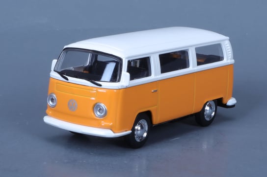 Maisto, model do składania Volkswagen T2 Type 2 Bus, pomarańczowy Maisto