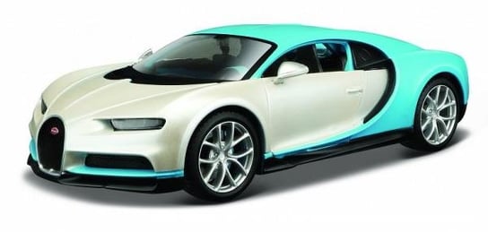 Maisto, model kolekcjonerski Bugatti Chiron Biało-Niebieski 1/24 Maisto
