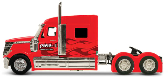 Maisto, model kolekcjonerski Ciężarówka International Lonestar Czerwona 1/64 Maisto