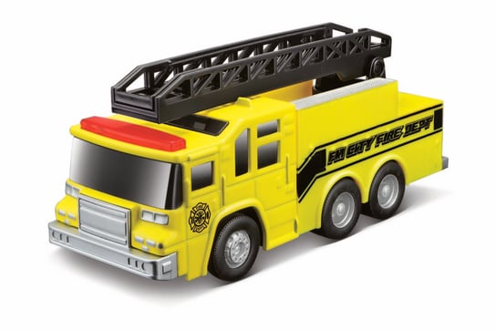 Maisto, model kolekcjonerski Ciężarówka Ratunkowa Z Dźwiękiem Żółta Maisto
