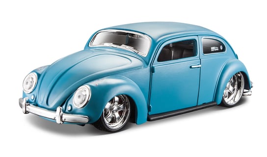 Maisto, model kolekcjonerski Design Volkswagen Beetle Niebieski 1/24 Maisto