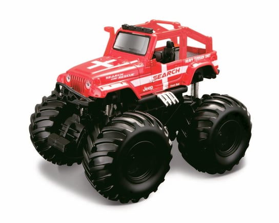Maisto, model kolekcjonerski Earth Shockers Jeep Wrangler Rubicon Maisto