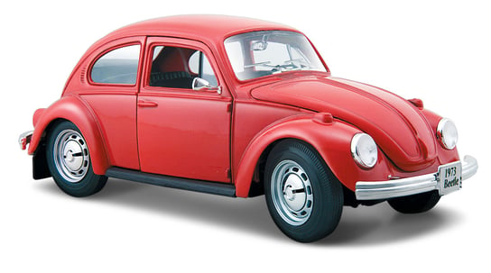 Maisto, model kolekcjonerski Volkswagen Beetle Czerwony 1/24 Maisto