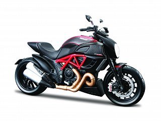 Maisto, motocykl kolekcjonerski Ducati diavel carbon, 31101/68207 Maisto