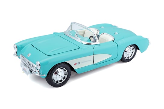Maisto, samochód Chevrolet Corvette 1957, turkusowy, 1/24, 31275 Maisto