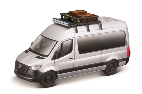 MAISTO WEEKENDERS Mercedes-Benz Sprinter Van + Bagażnik dachowy 21236 Silver Maisto