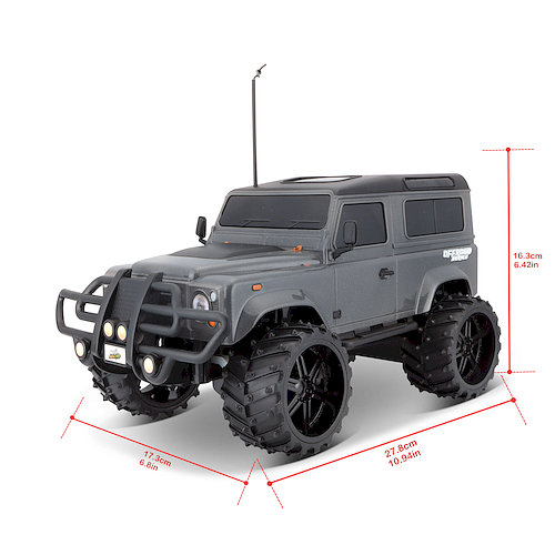 Maisto, zdalnie sterowany, 1:16 Off Road - Land Rover Defender - 2.4 GHz Maisto