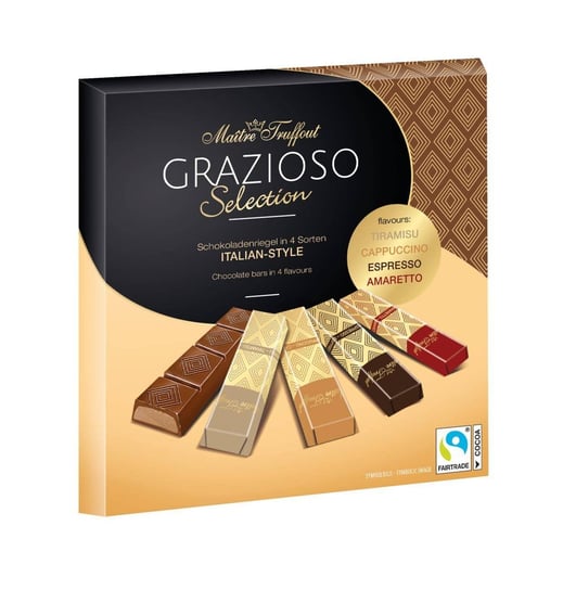 MaitreTruffout Grazioso Selection Italian Style Mieszanka Czekoladek 200 g Inna marka