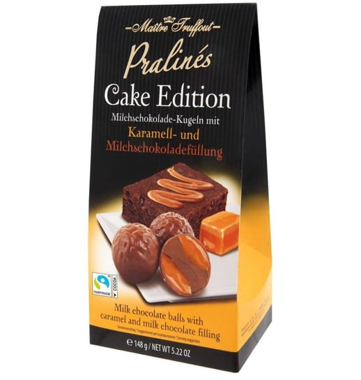 MaitreTruffout Pralinen Cake Edition Pralinki Mleczno-Karmelowe 148 g Inna marka