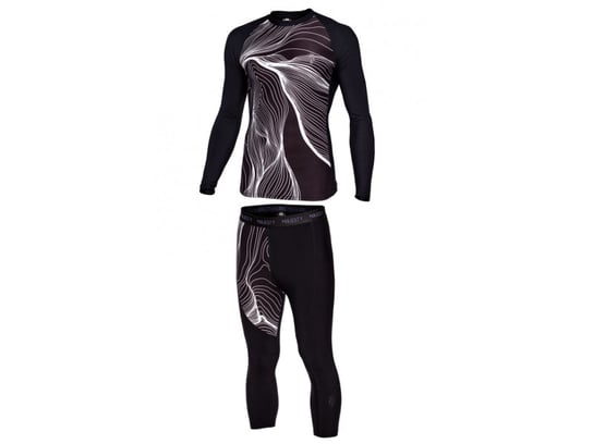 Majesty, Zestaw bielizny technicznej, Shelter Base Layer SET, czarny, rozmiar S Majesty