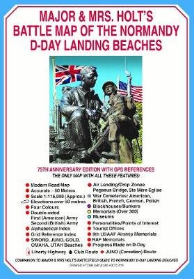 Major & Mrs Holt's Battle Map of The Normandy D-Day Landing Beaches (Map) Tonie Holt