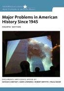 Major Problems in American History Since 1945 Griffith Robert, Baker Paula