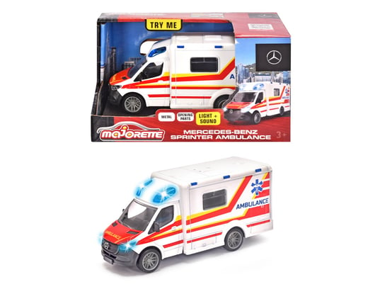 Majorette, ambulans Mercedes-Benz  12,5cm Majorette
