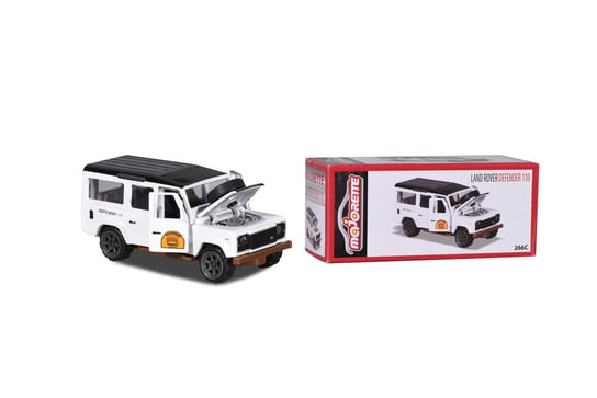 Majorette Deluxe LAND ROVER DEFENDER110, biały Majorette