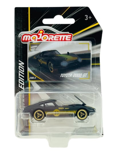 MAJORETTE LIMITED EDITION TOYOTA 2000 GT CZARNY 230C-3 1:56 - Majorette ...