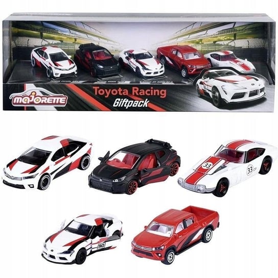 Majorette Toyota Racing Giftpack 5 Pieces | Shop